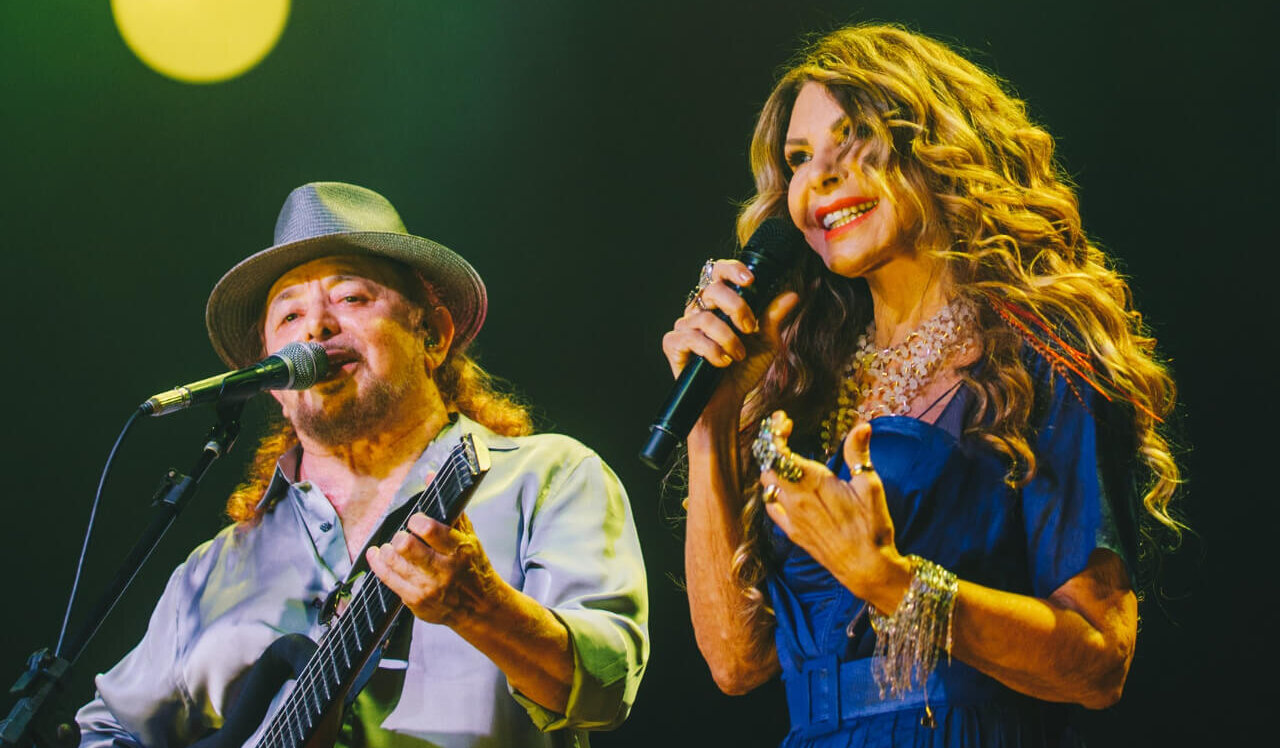 Elba Ramalho e Geraldo Azevedo se encontram no RioMar Recife