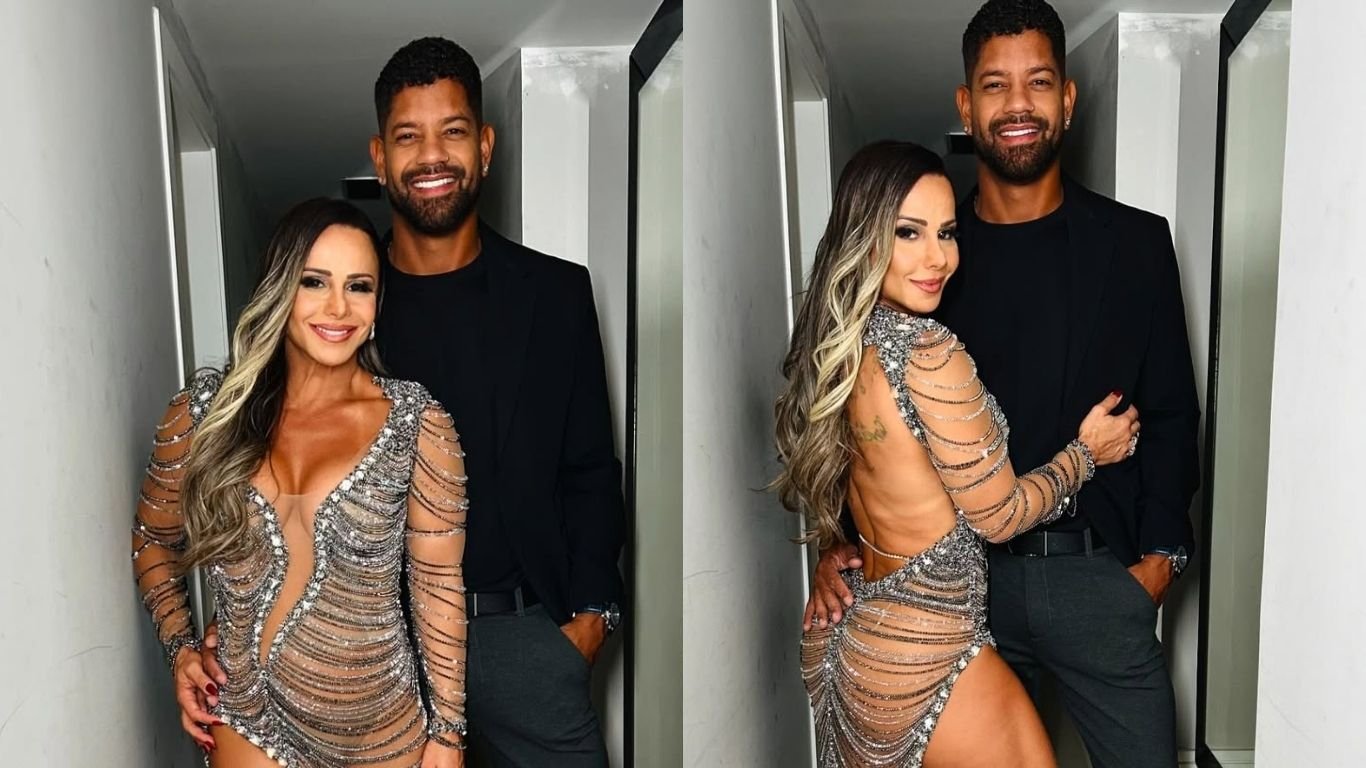 Viviane Araújo celebra 4 anos de casamento com o amado