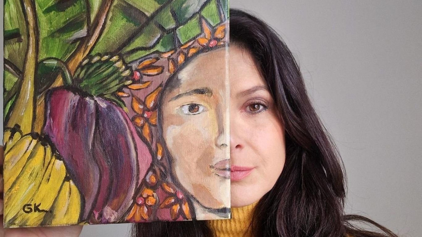 Pernambucana leva arte ao consulado brasileiro de Edimburgo