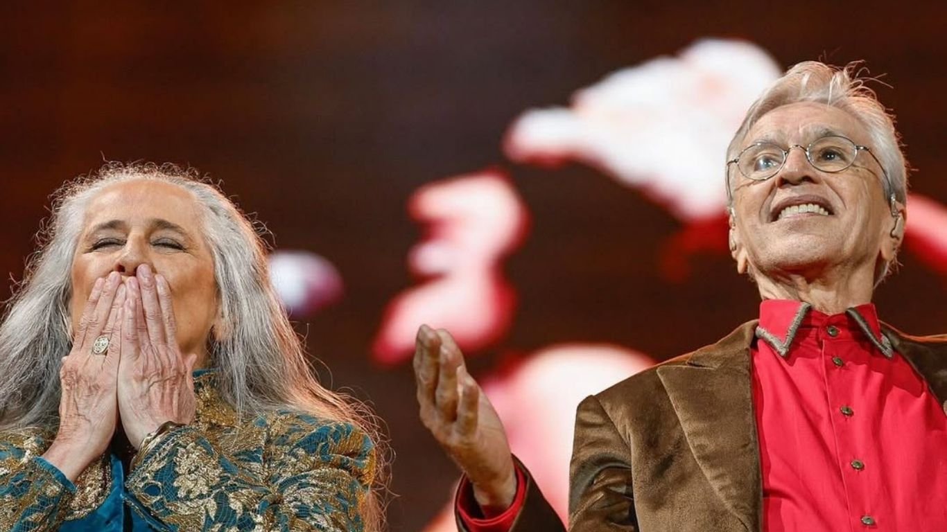 Caetano Veloso e Maria Bethânia lançam álbum de turnê conjunta
