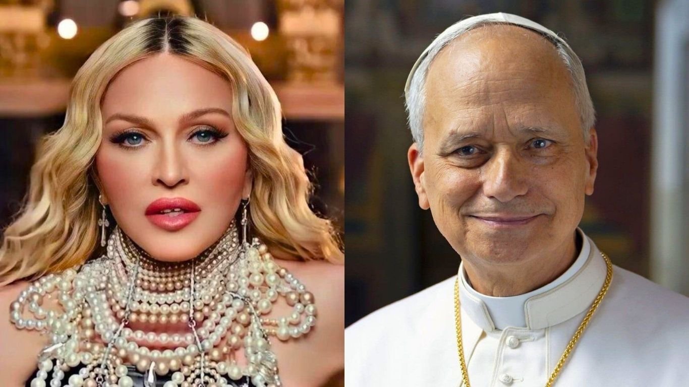 Madonna comemora possível parentesco com papa Leão XIV