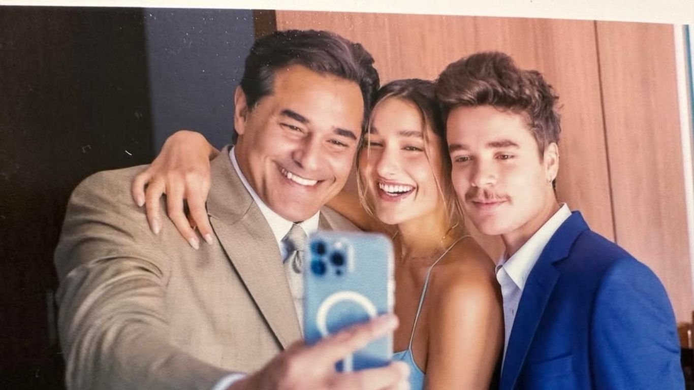 Luciano Szafir faz homenagem ao genro, marido de Sasha