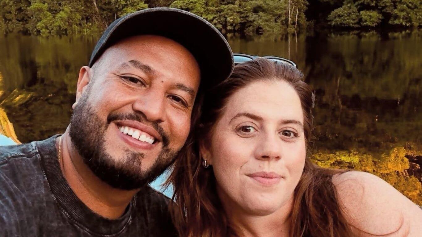 Marido de Tati Machado se declara para o filho que faleceu