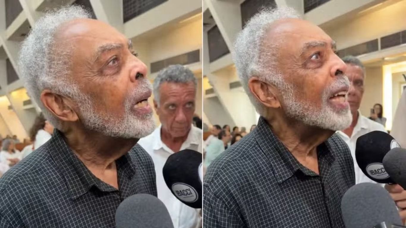 Gilberto Gil fala pela primeira vez após morte de Preta Gil; veja
