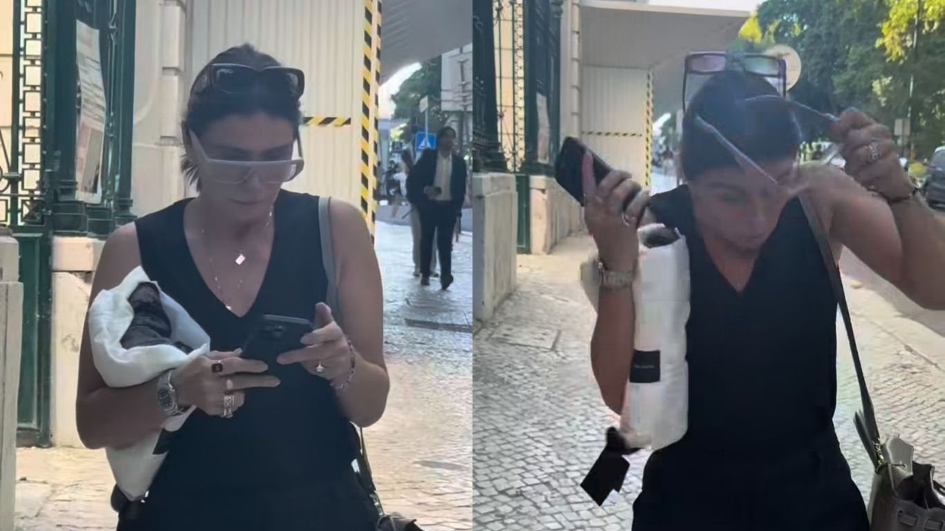 Ingrid Guimarães apronta com Giovanna Antonelli em Portugal; assista