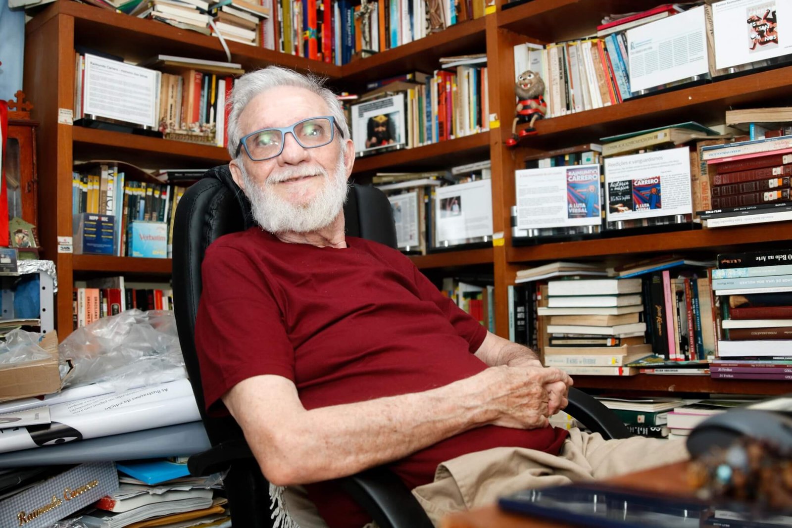 Novo livro de Raimundo Carrero, “A Vida é Traição”, é lançado nesta quinta-feira (3)