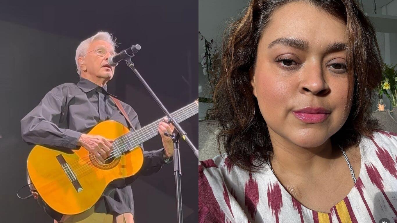 Caetano Veloso homenageia Preta Gil em show no Rio; veja