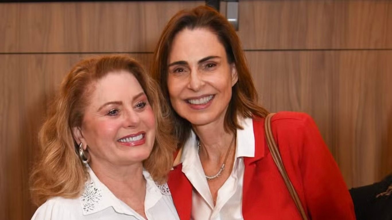 Em SP, as divas Vera Fischer e Silvia Pfeifer se reencontram