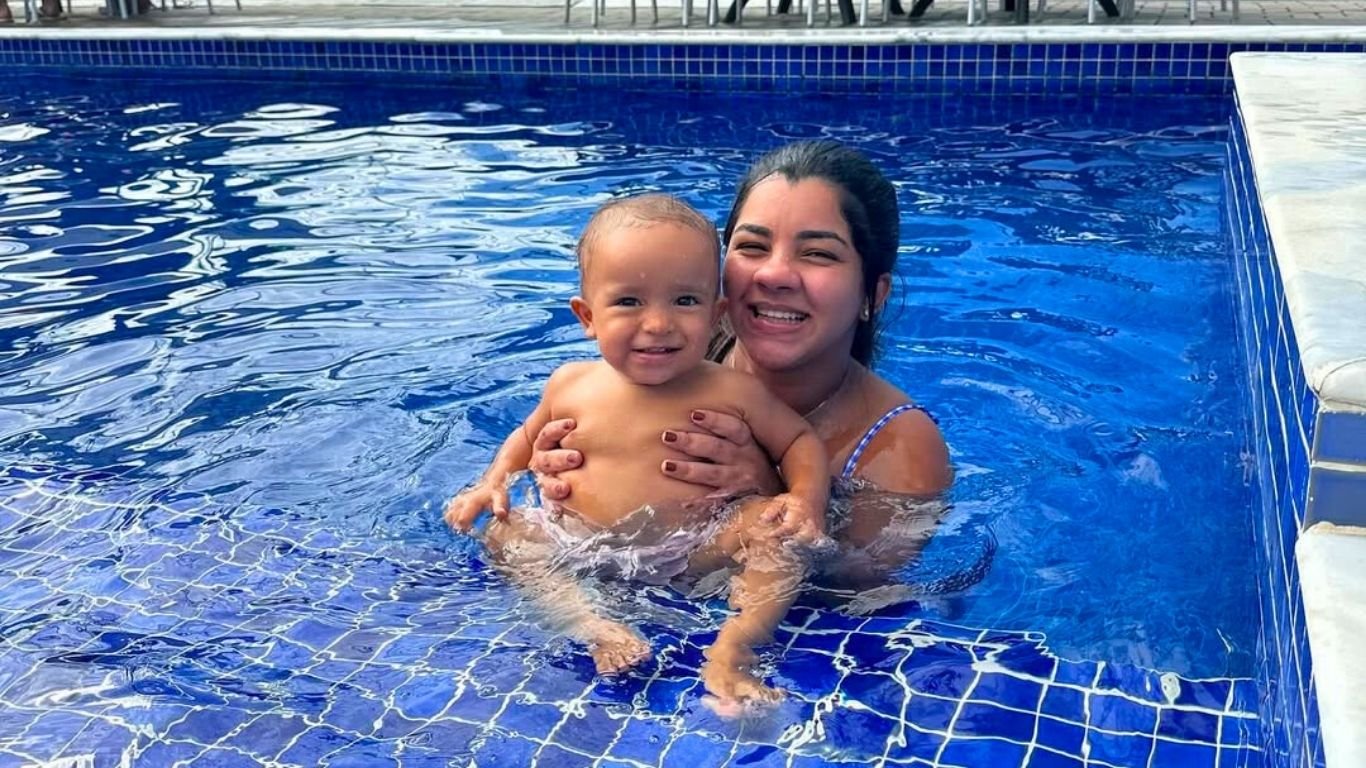 Ary Mirelle posa com Jorge na reta final da 2ª gravidez