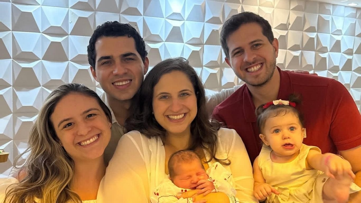 Nasce Maria Luísa, quarta neta do ex-governador Eduardo Campos