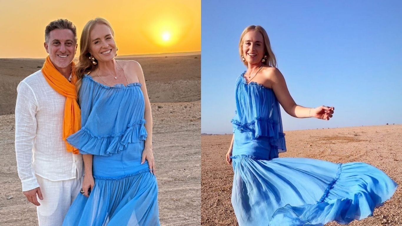 Luciano Huck se declara a Angélica durante viagem ao Marrocos