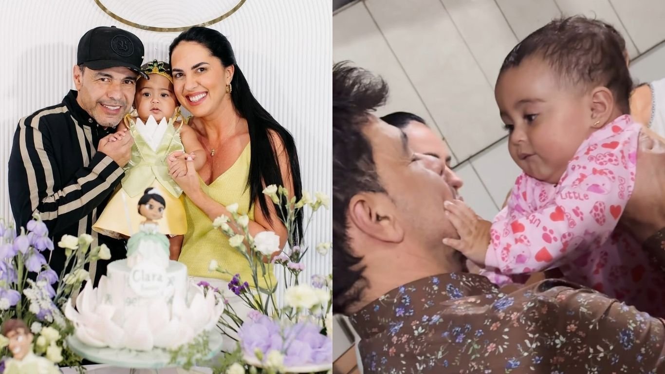 Zezé Di Camargo protagoniza momento fofo com a filha caçula; confira