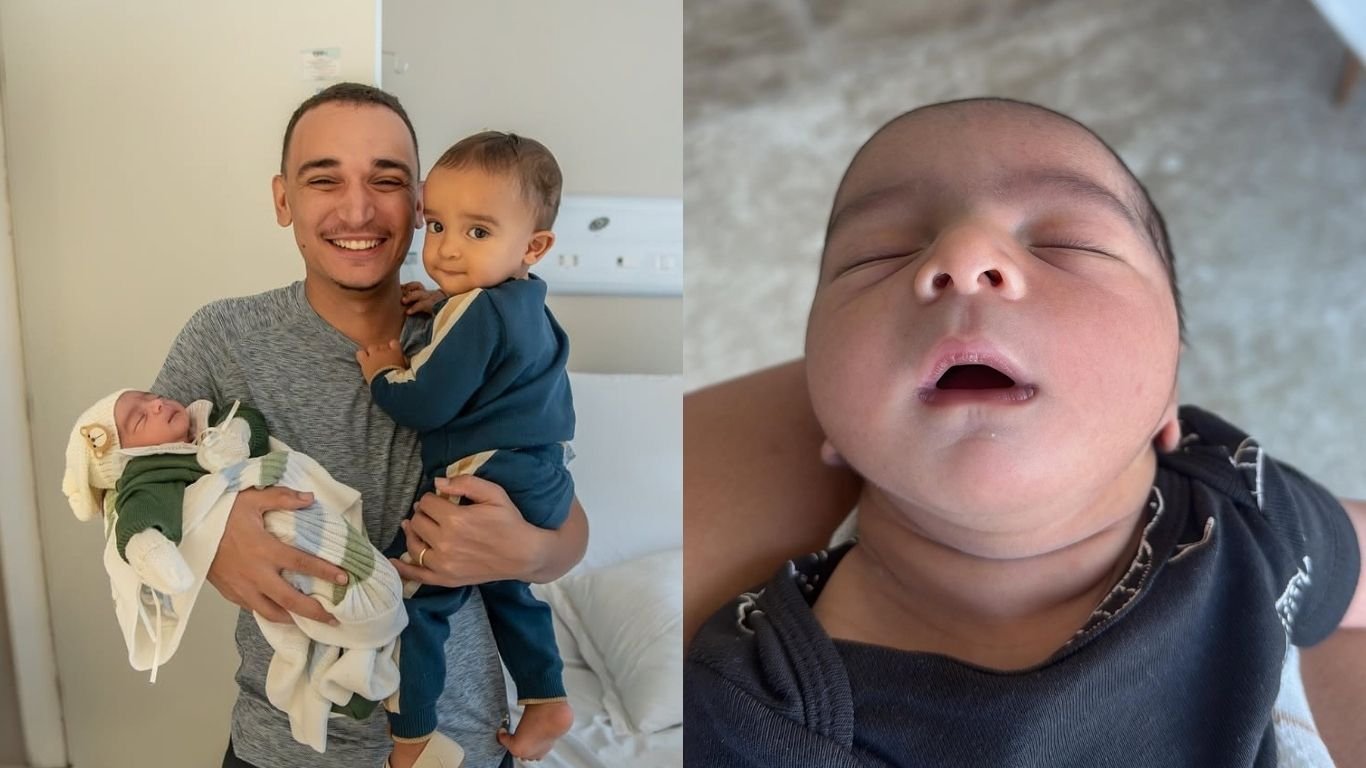 João Gomes curte momento fofo com o primogênito Joaquim; veja