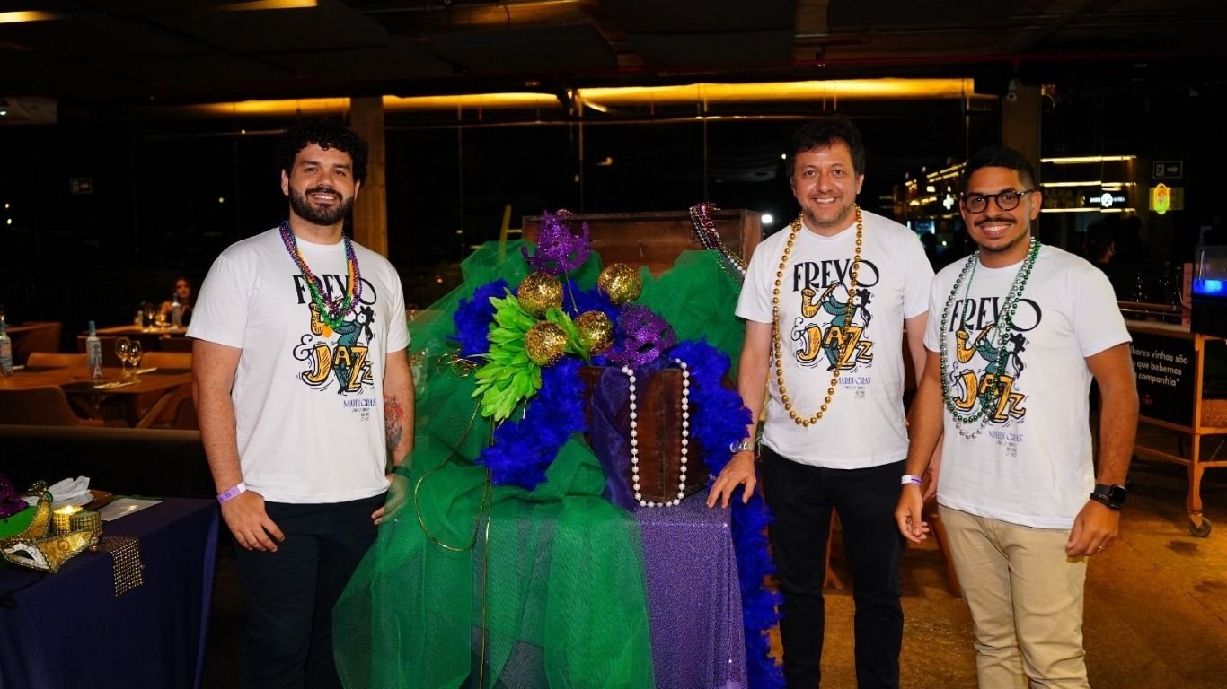 Recife recebe festival gratuito inspirado no clima do Mardi Gras
