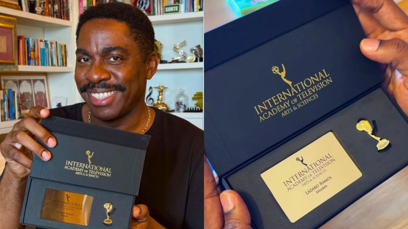 Ator Lázaro Ramos entra para a Academia do Emmy Internacional