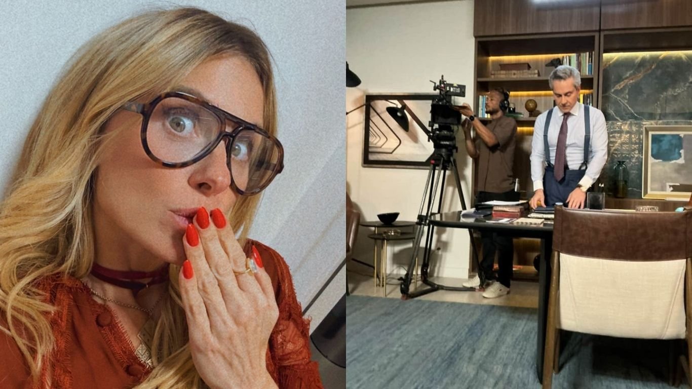 Carolina Dieckmmann mostra os bastidores da reta final de ‘Vale Tudo’
