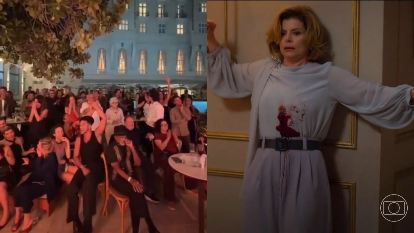 Elenco de Vale Tudo se reúne para assistir a morte de Odete Roitman