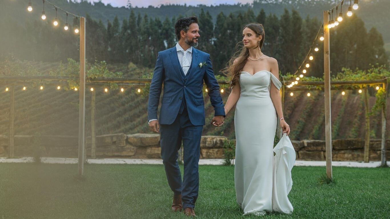 Fábio Jardelino e Klaudia Zieba celebram casamento em Portugal