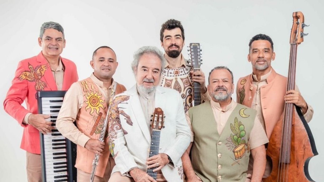 Quinteto Violado encerra turnê com shows no Recife