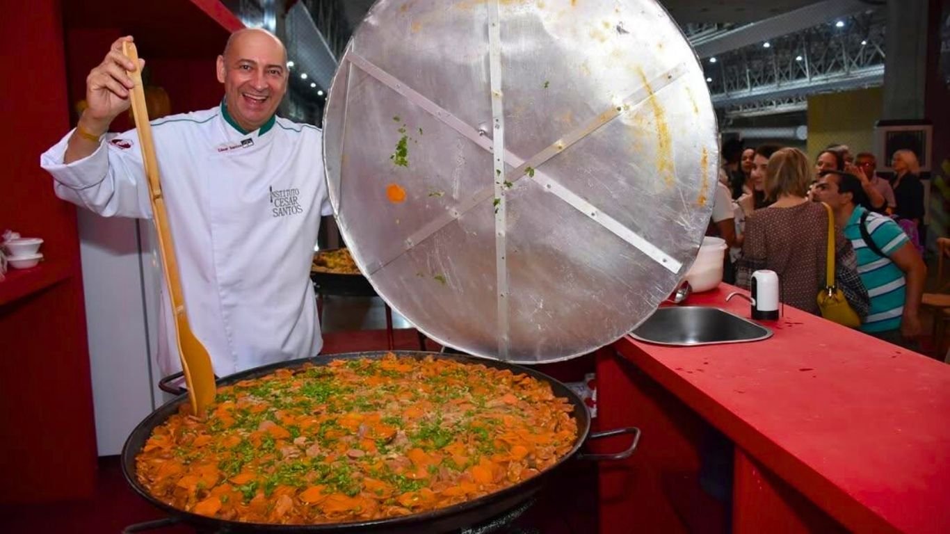 Chef César Santos leva sabor e afeto ao 19º Festival de Circo do Brasil