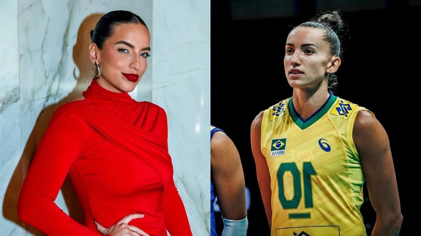 Bruna Unzueta assume namoro com a jogadora de vôlei Gabriela Guimarães: “Uma pessoa incrível”