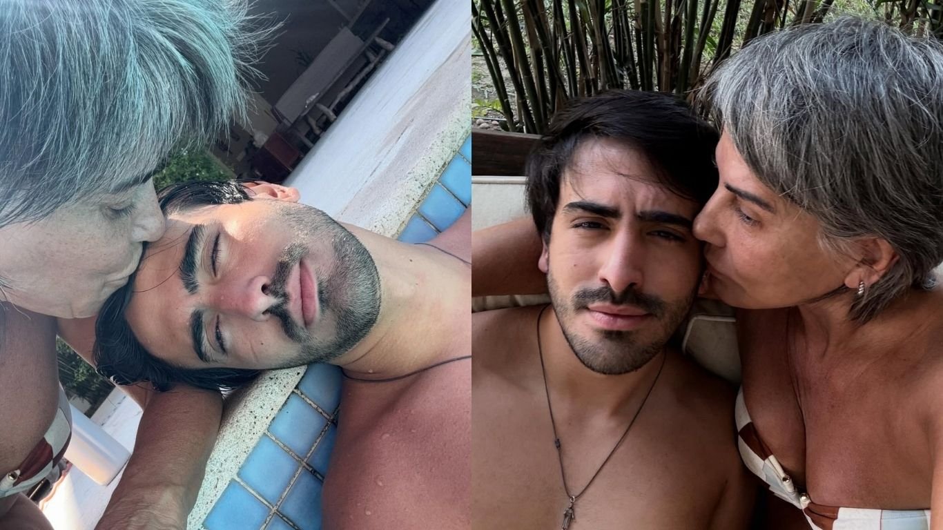 Glória Pires parabeniza filho caçula: “Orgulho imenso”