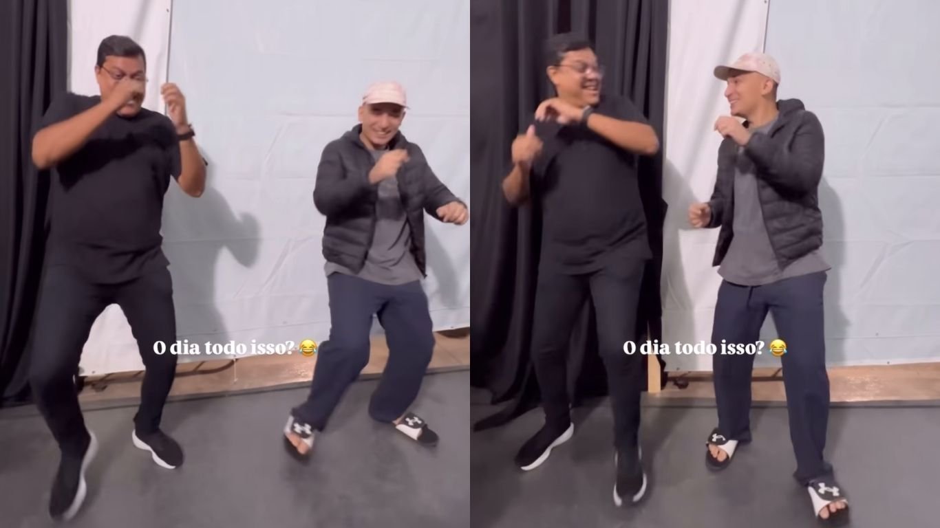 João Gomes entra na trend viral do passinho do ‘Jamal’