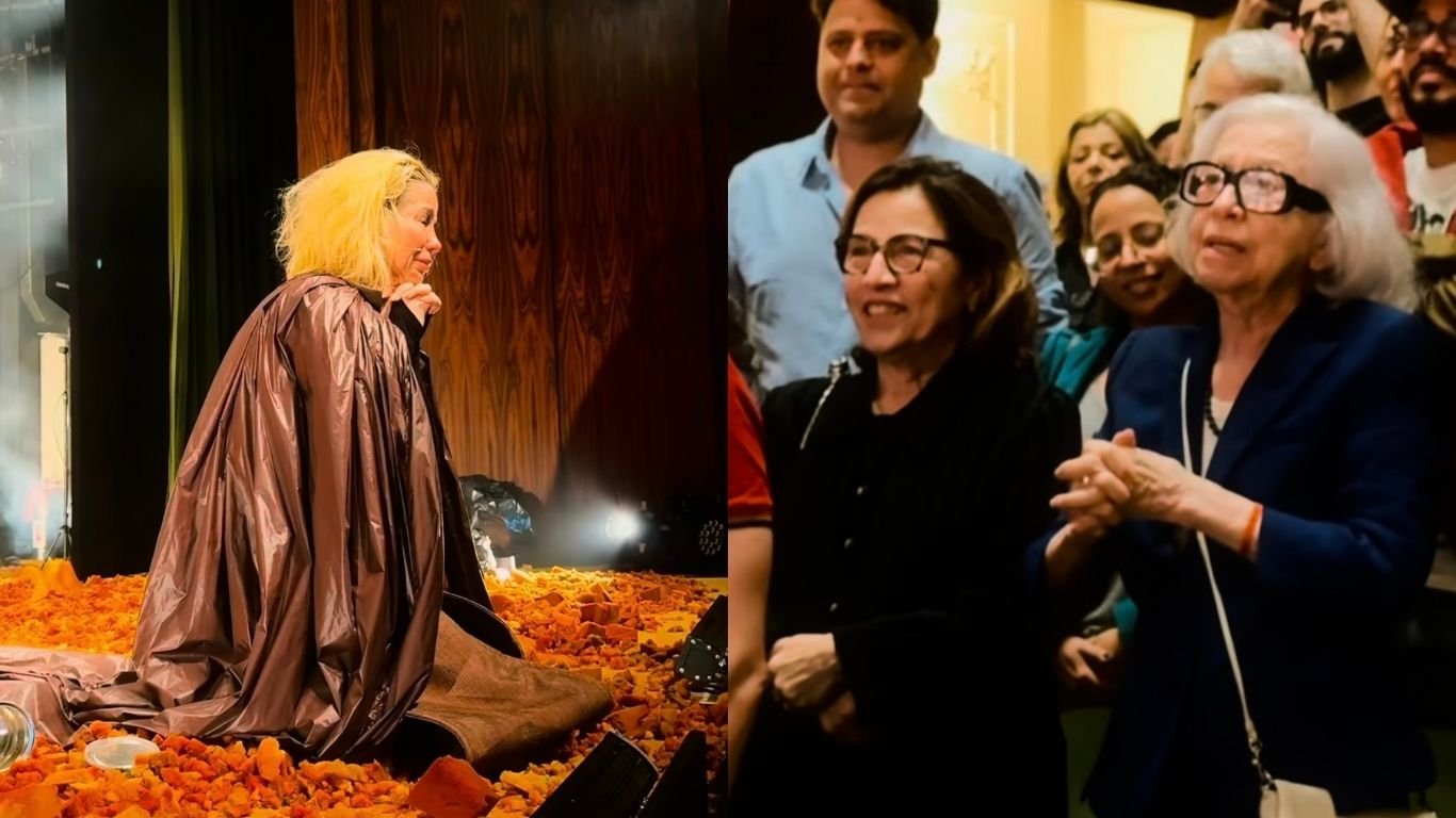 Danielle Winits se emociona ao receber elogios de Fernanda Montenegro