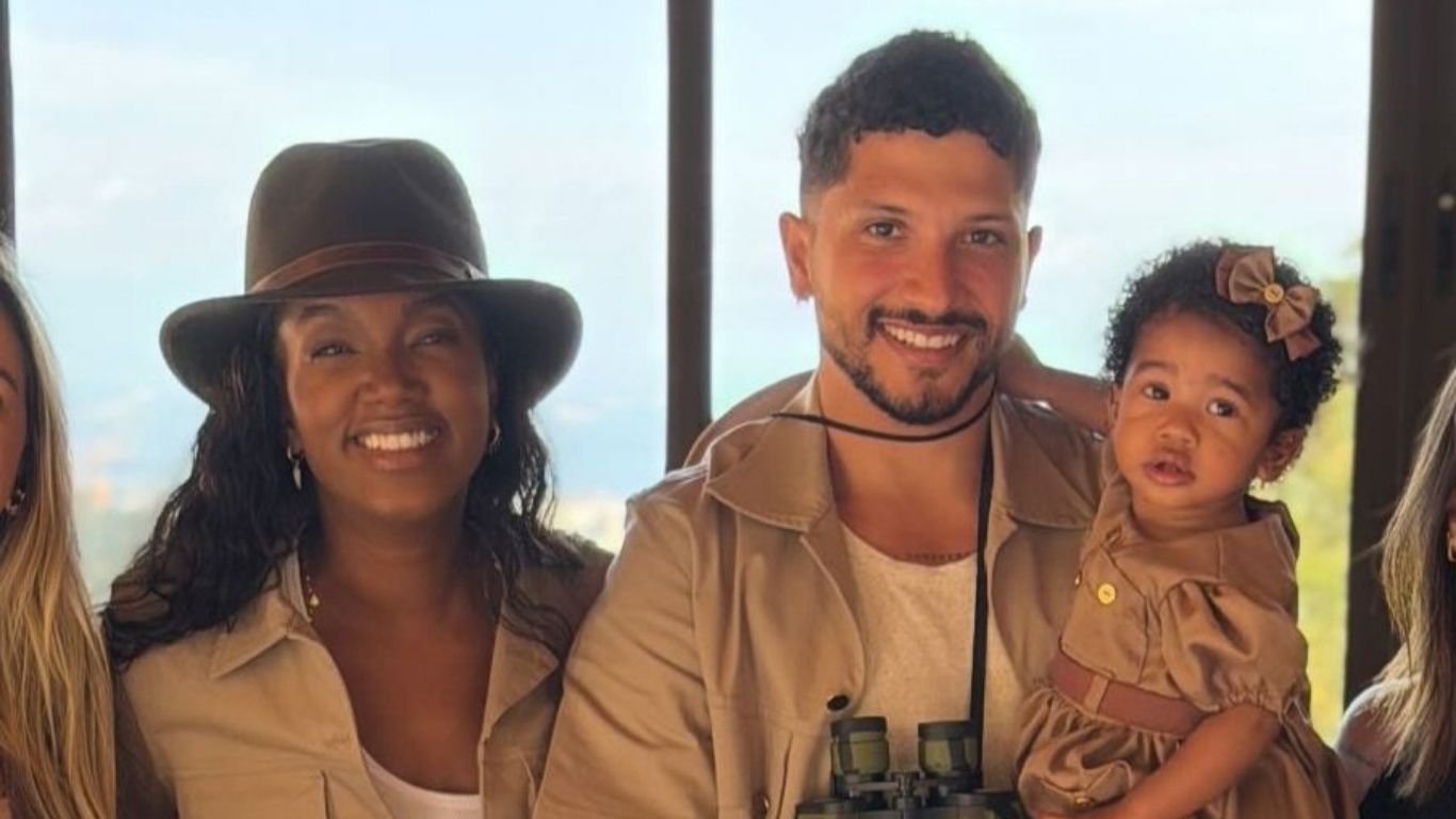 Após término, Iza e Yuri Lima celebram aniversário da filha, Nala