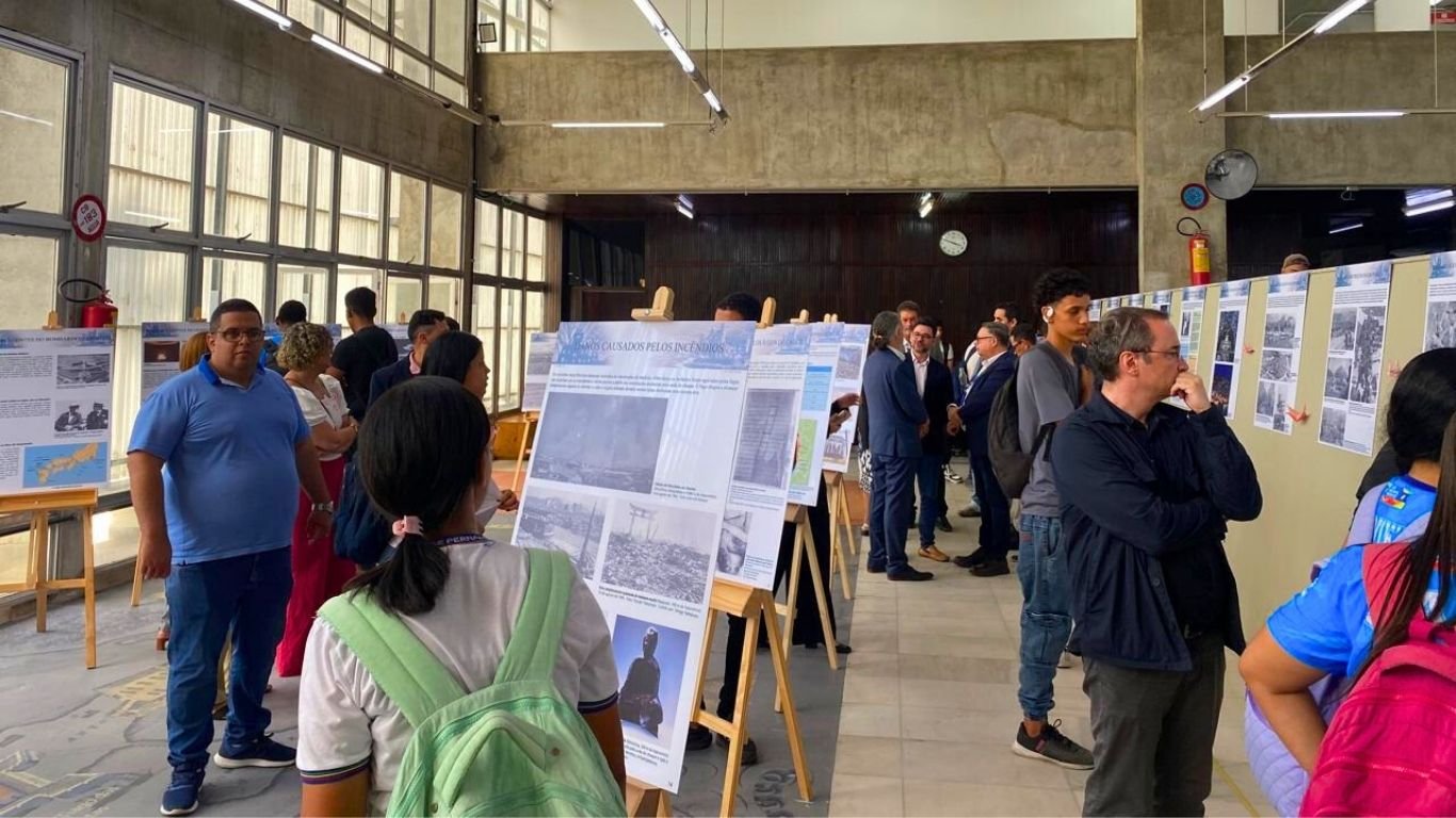 Recife recebe exposição sobre os 80 anos de Hiroshima e Nagasaki