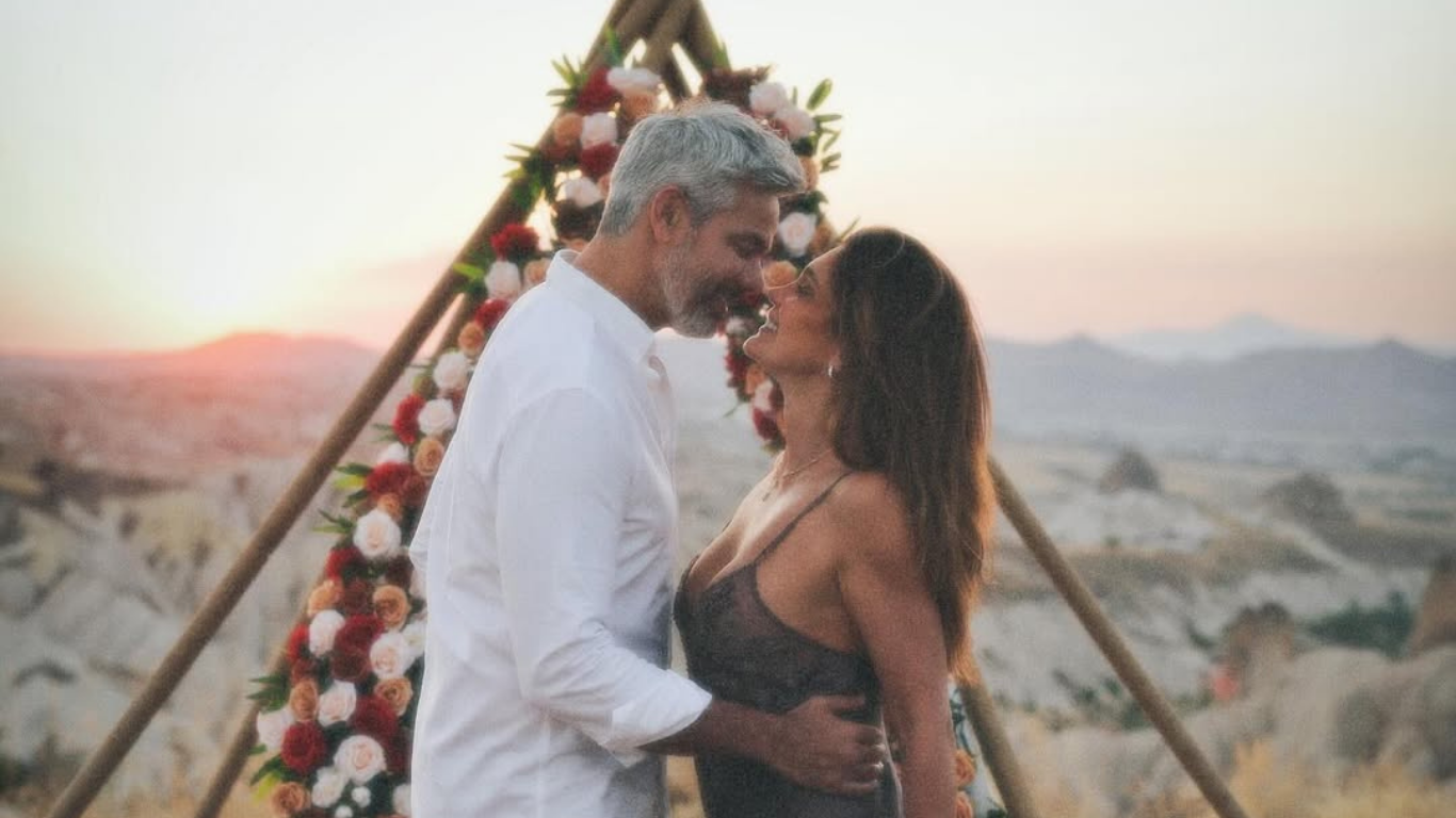 Otaviano Costa e Flávia Alessandra celebram 19 anos de casados