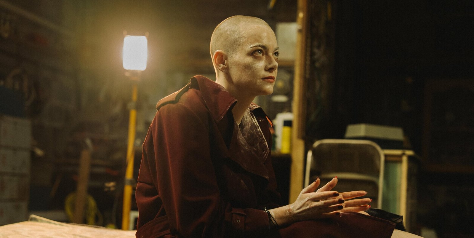 Crítica | Em ‘Bugonia’, Emma Stone brilha como suspeita de ser uma extra-terrestre