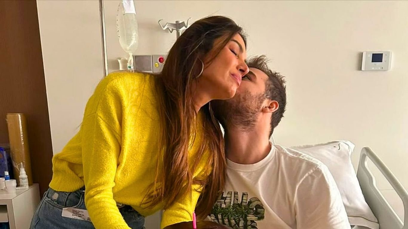 Patrícia Poeta comemora alta hospitalar do filho após 2 meses