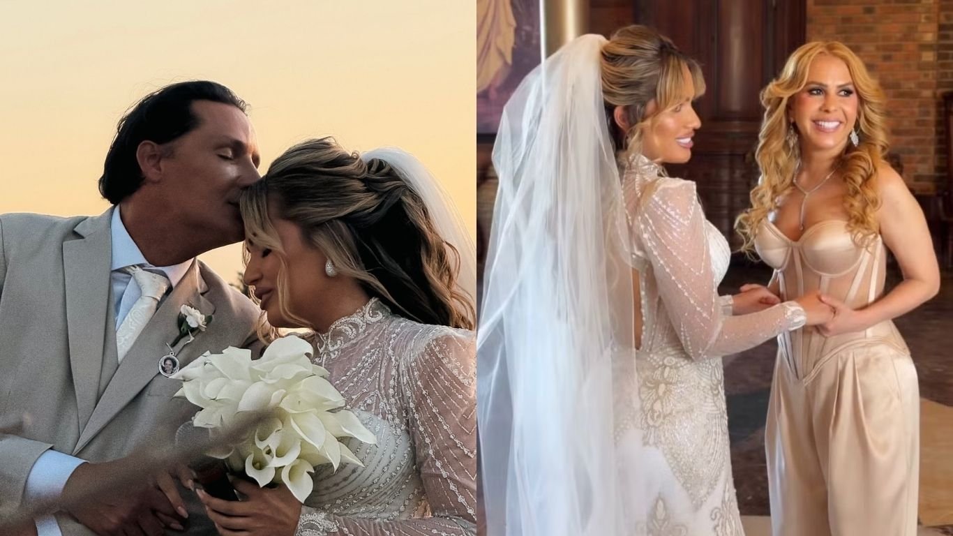 Filha de Joelma se casa com empresário da cantora no Recife