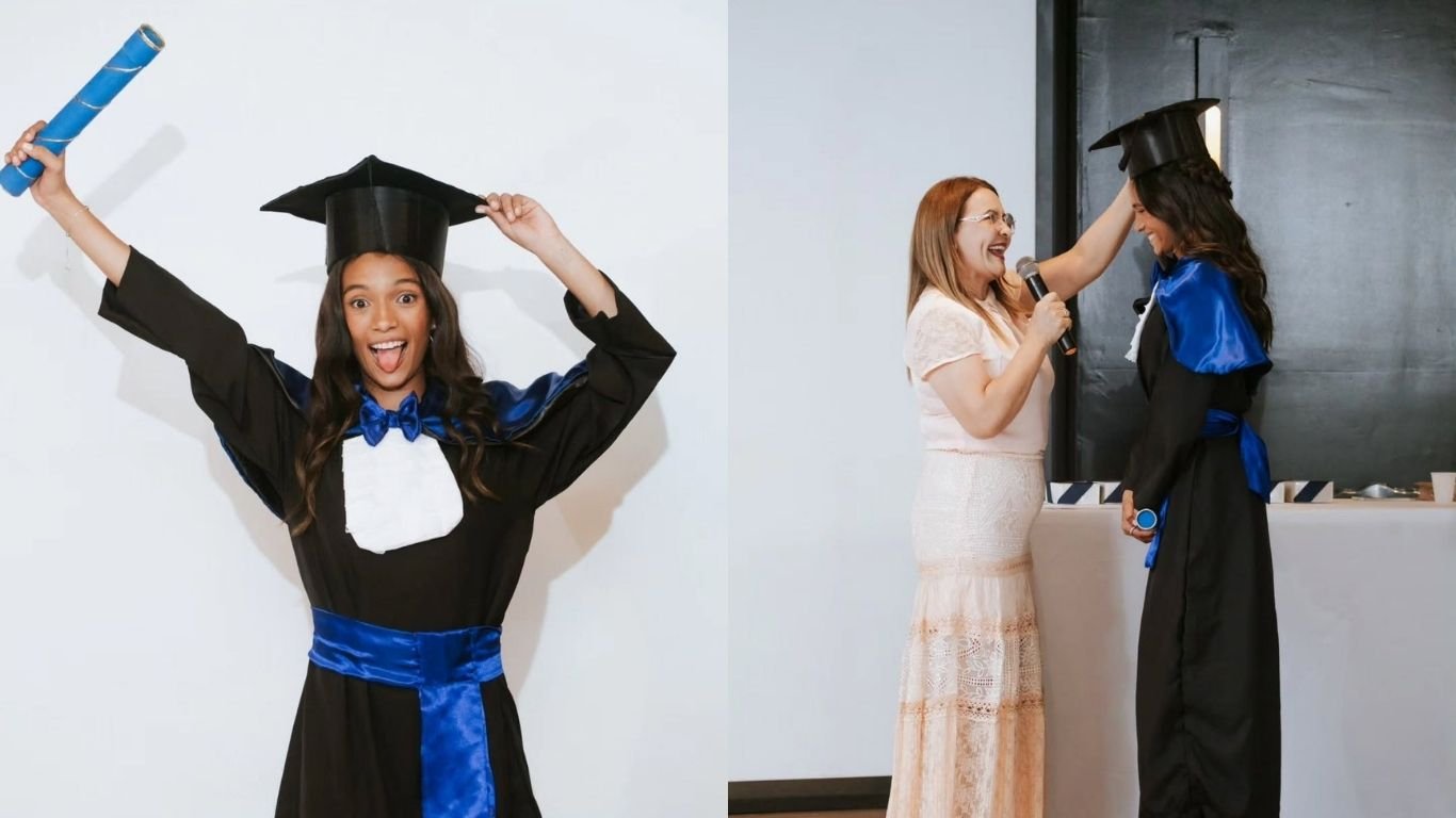 Skatista olímpica Rayssa Leal se forma no ensino médio: “Sonho realizado”