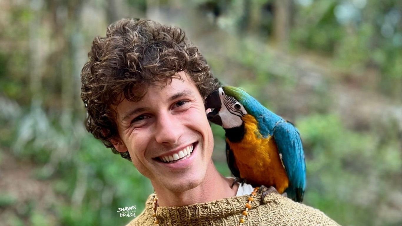 Shawn Mendes visita Terra Indígena Jaraguá em São Paulo