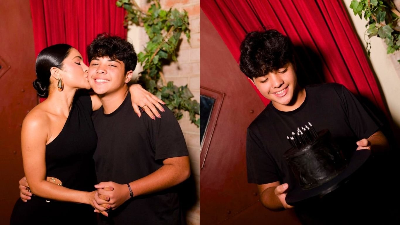 Mileide Mihaile celebra os 15 anos do filho após cirurgia na cabeça: “Amo infinito”