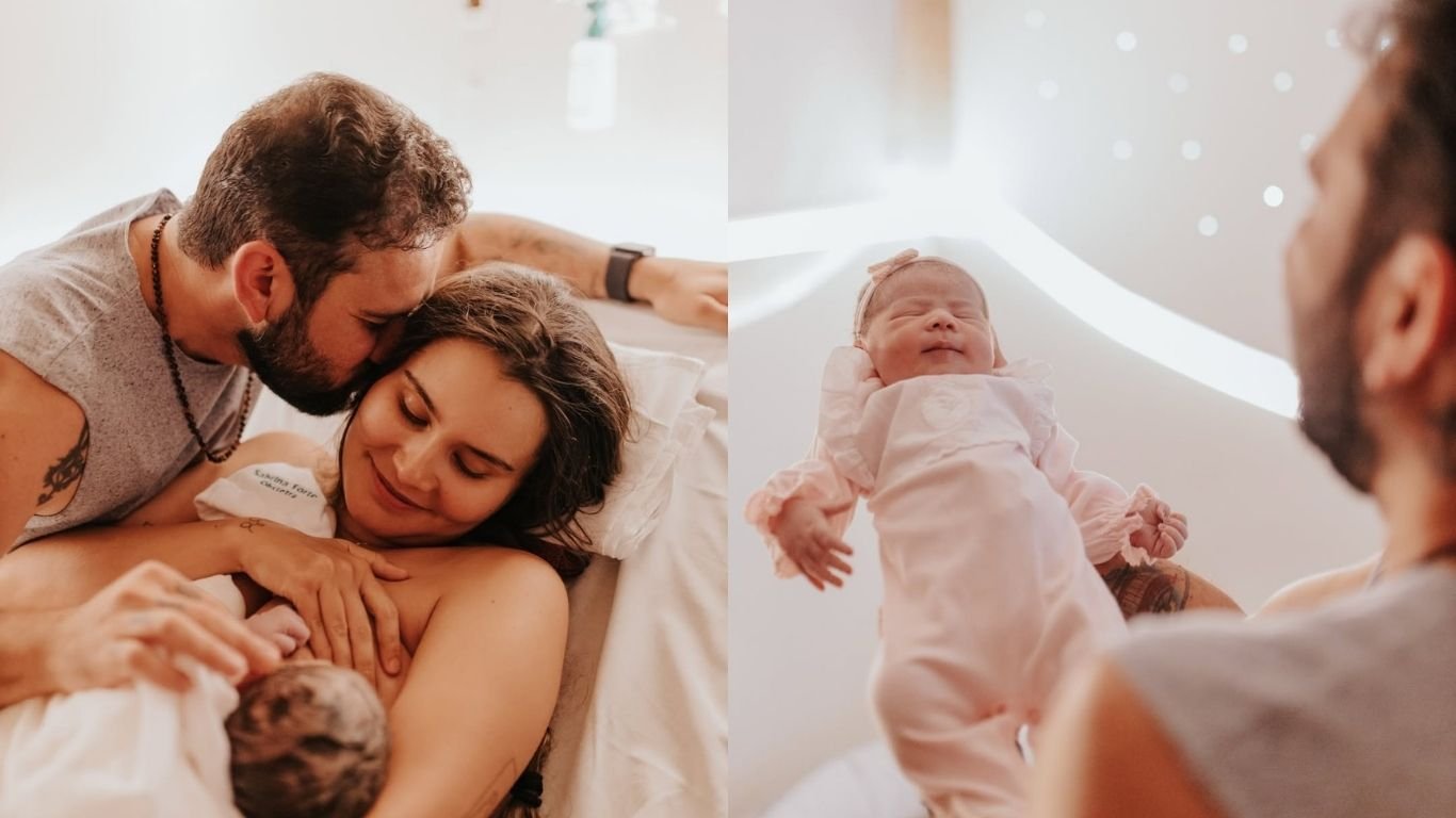 Poeta Bráulio Bessa anuncia nascimento da segunda filha, Tereza