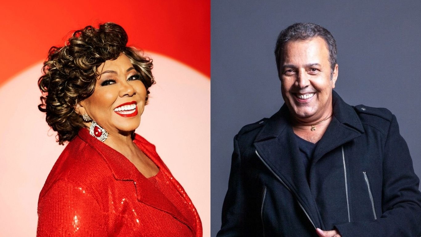 Alcione e José Augusto se apresentam nesta sexta (14), em Olinda