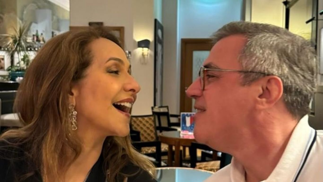 Maria Beltrão comemora 13 anos de casamento com Luciano Saldanha