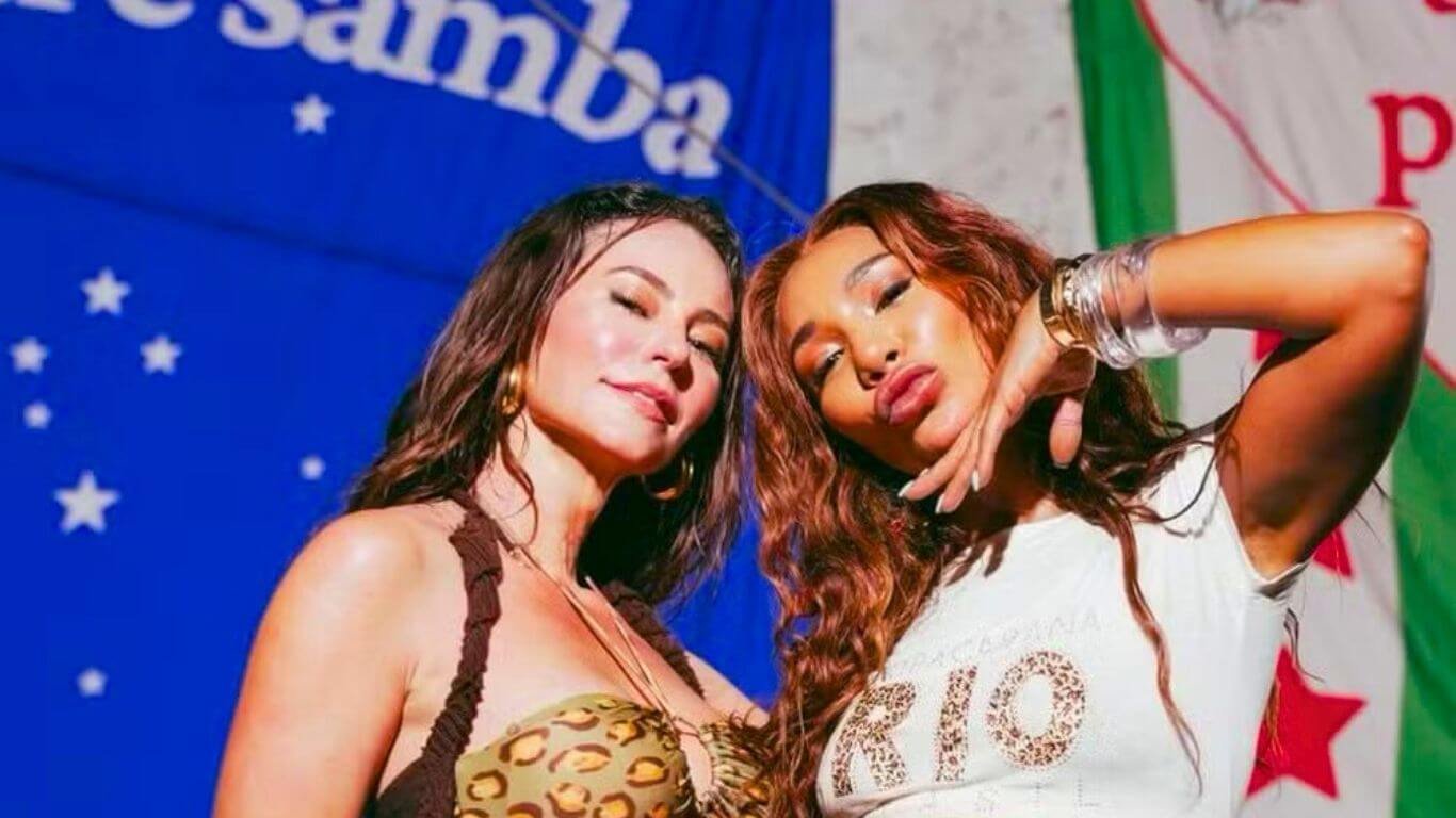 Paolla Oliveira e Aline Maia caem no samba em homenagem ao ritmo
