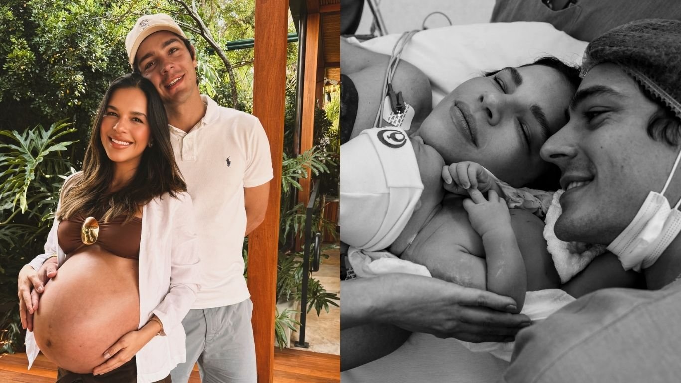 Nasce Palo, primeiro filho da atriz Mariana Rios com Juca Diniz