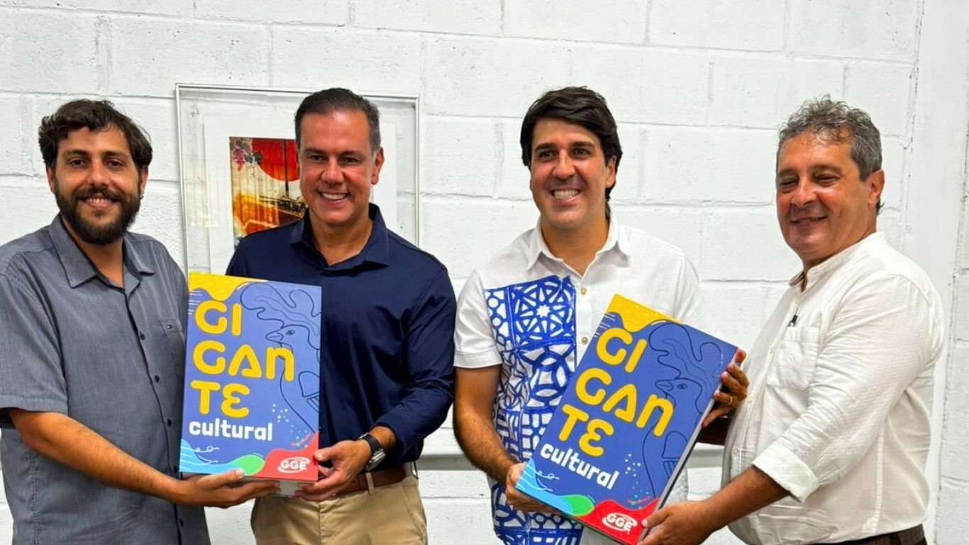 Diario recebe visita de diretores do Colégio GGE para ação cultural