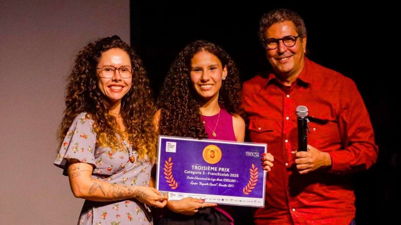 Estudantes são premiados no FrancEcoLab em evento no Recife