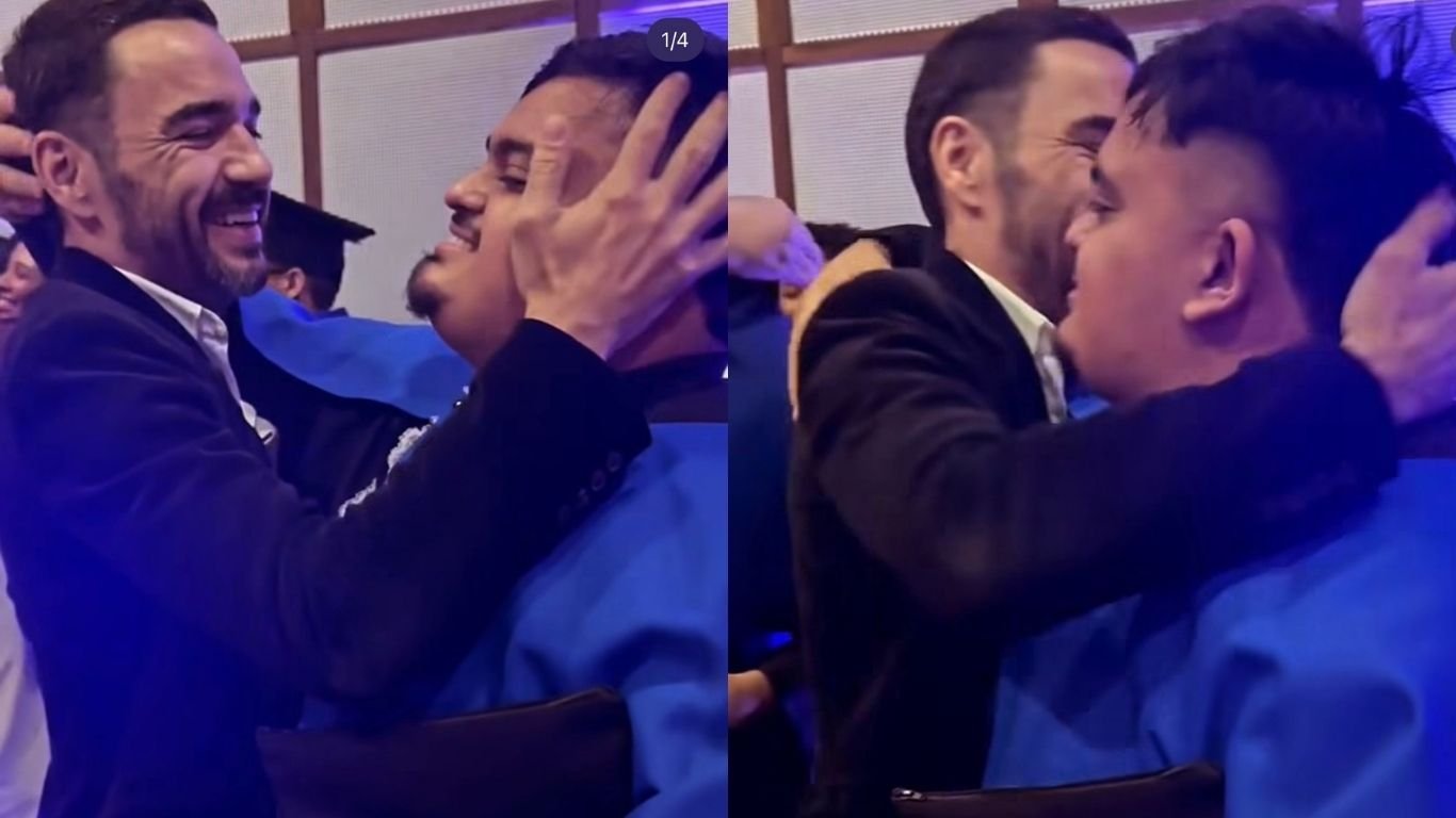 Filho de Caio Blat se forma na faculdade e ganha declaração do pai: “Me orgulha”