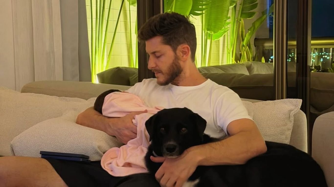 Klebber Toledo curte momento com a filha: ‘Gostaria que durasse para sempre’