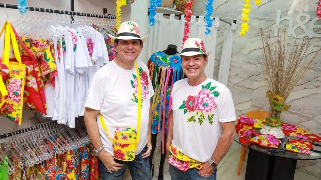Haldson Cursino e Eraldo Valença mantêm viva a moda autoral no coração do Recife