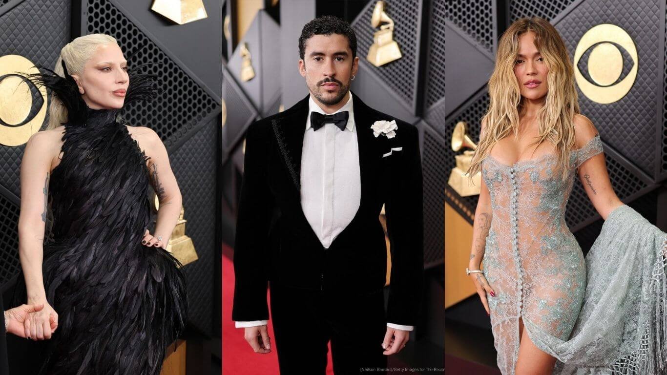 Confira looks das celebridades no tapete vermelho do Grammy 2026