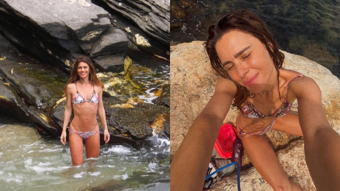 Carolina Dieckmann curte dias de descanso no meio da natureza: “Sinto alegria”