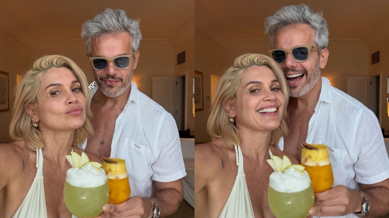 Flávia Alessandra ganha declaração do marido Otaviano Costa: “Nunca tem fim”